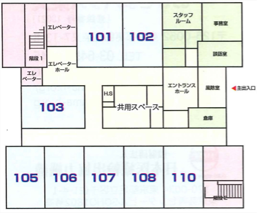 １階間取り