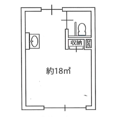 一人部屋間取り